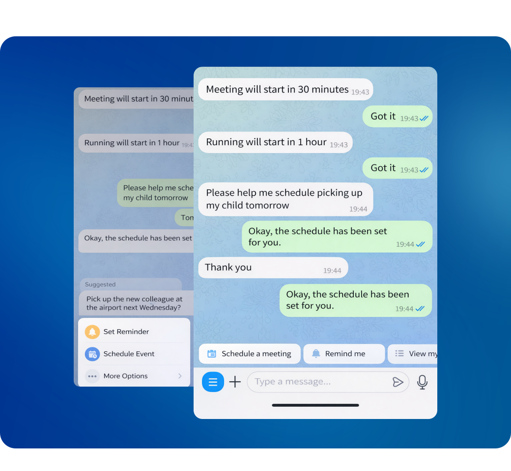 Smart bots that actually care.